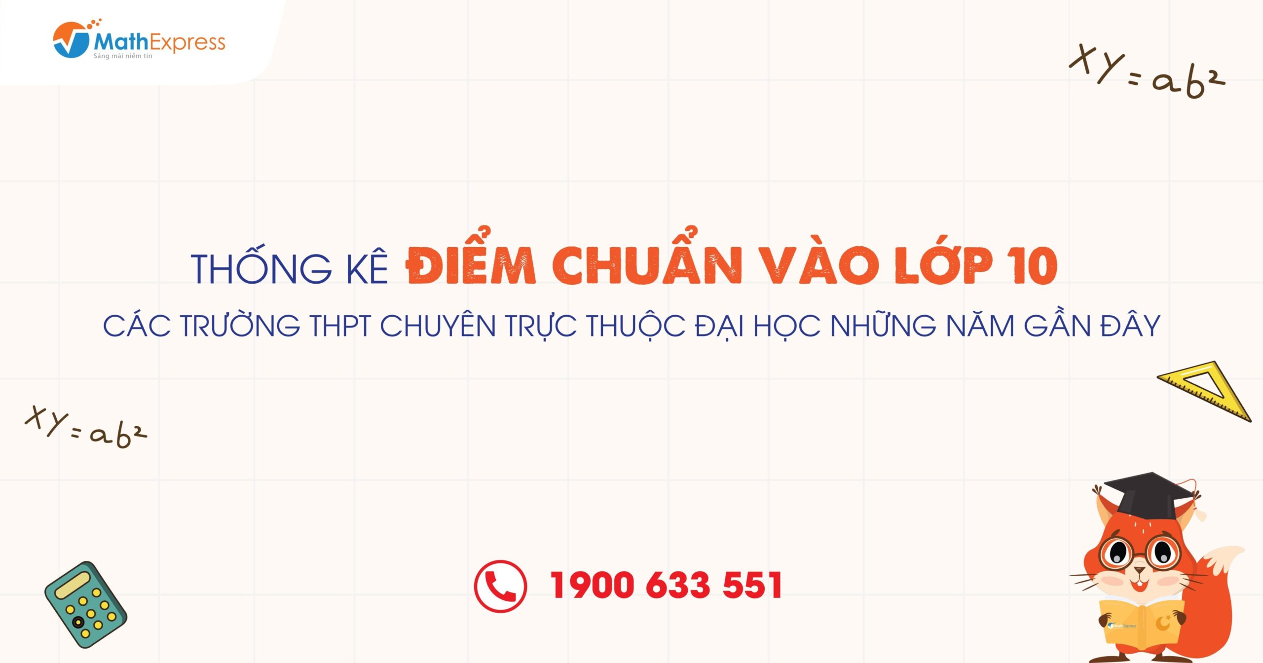 thống kê điểm chuẩn vào lớp 10 của một số trường THPT chuyên trực thuộc Đại học tại Hà Nội những năm gần đây