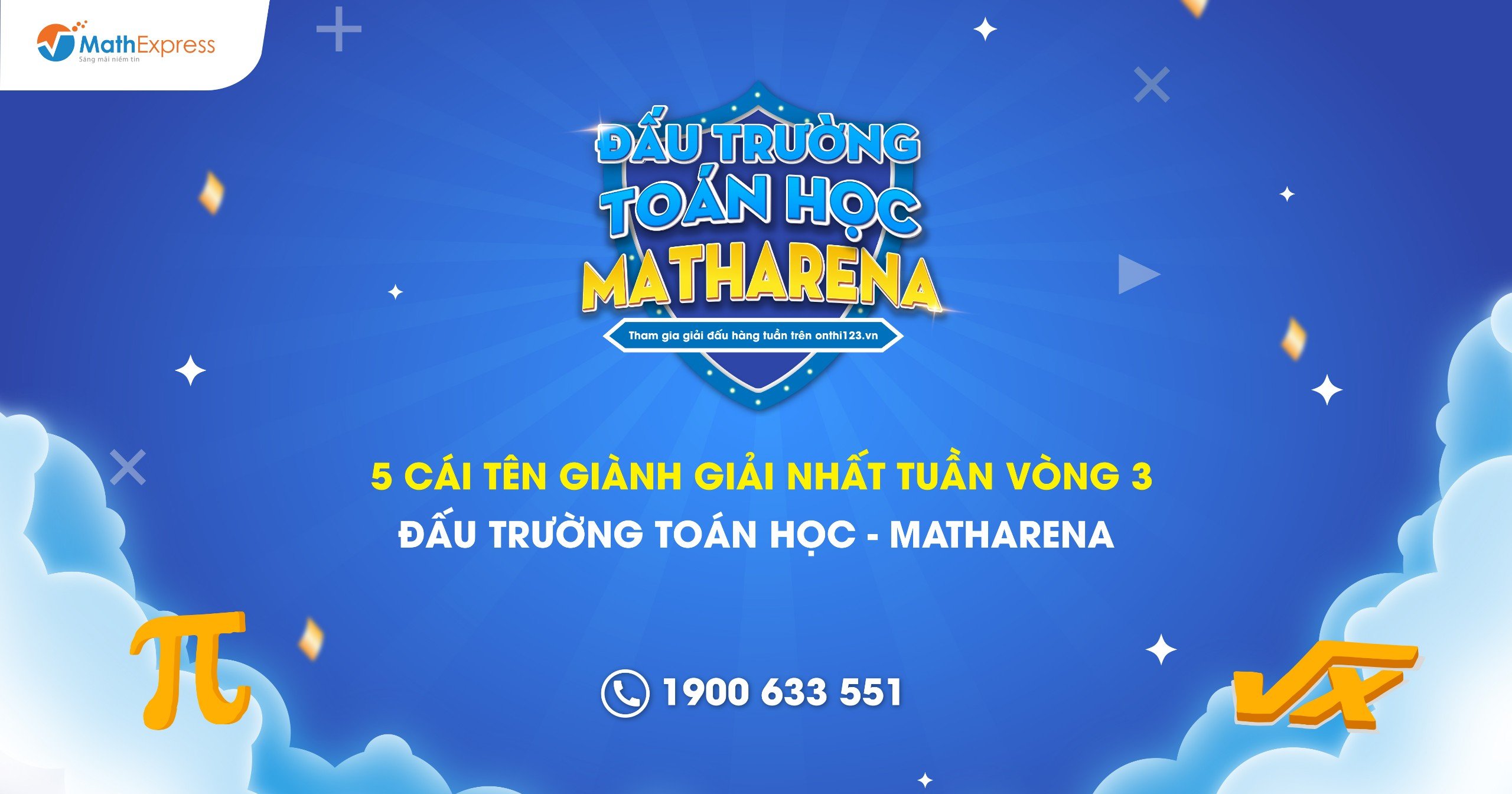 vòng 3 đấu trường Toán học - MathArena