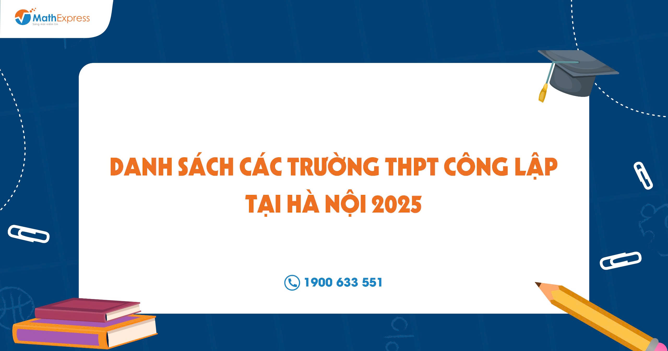 Danh sách các trường THPT công lập tại Hà Nội 2025