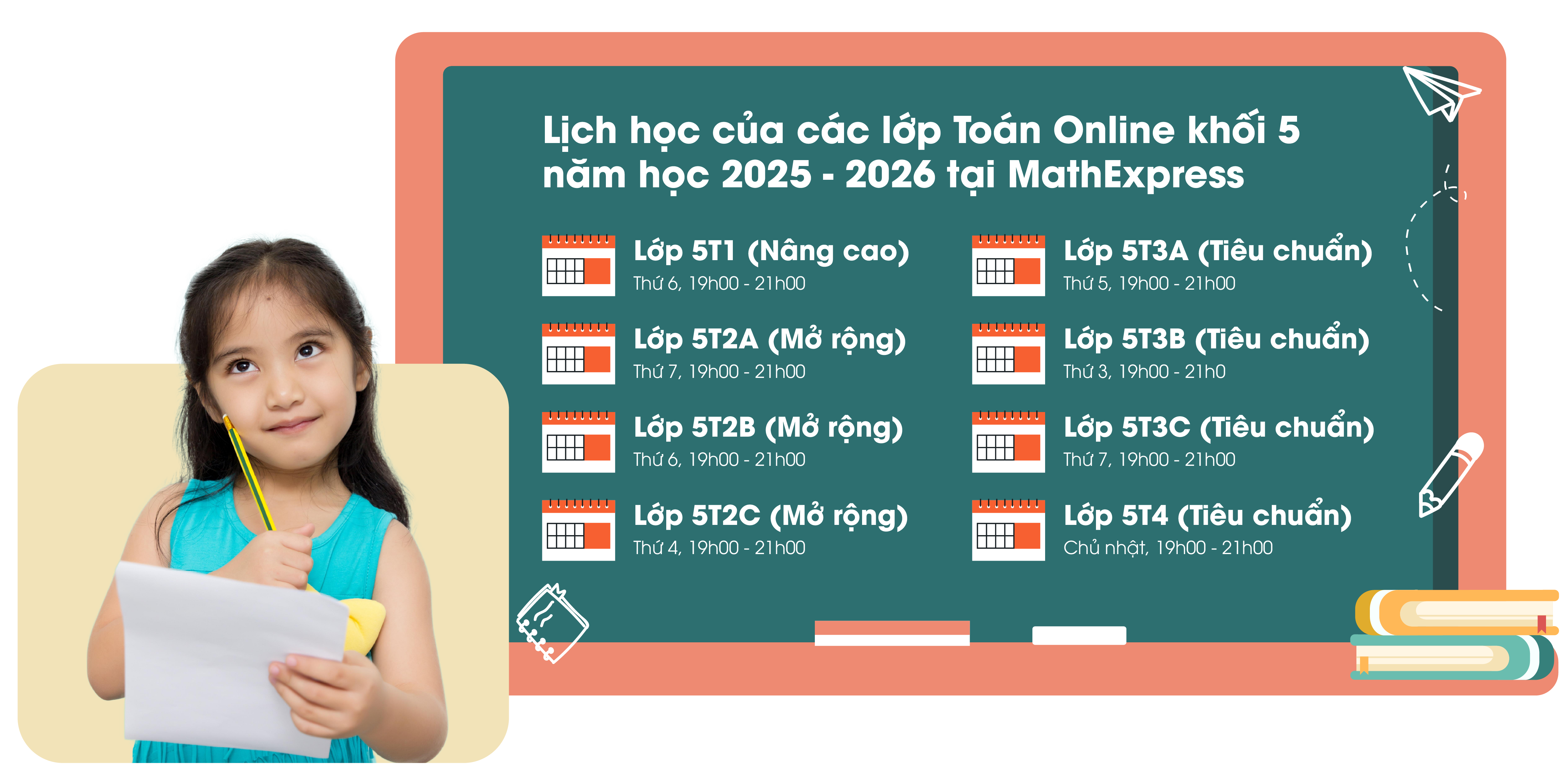 Online khối 5