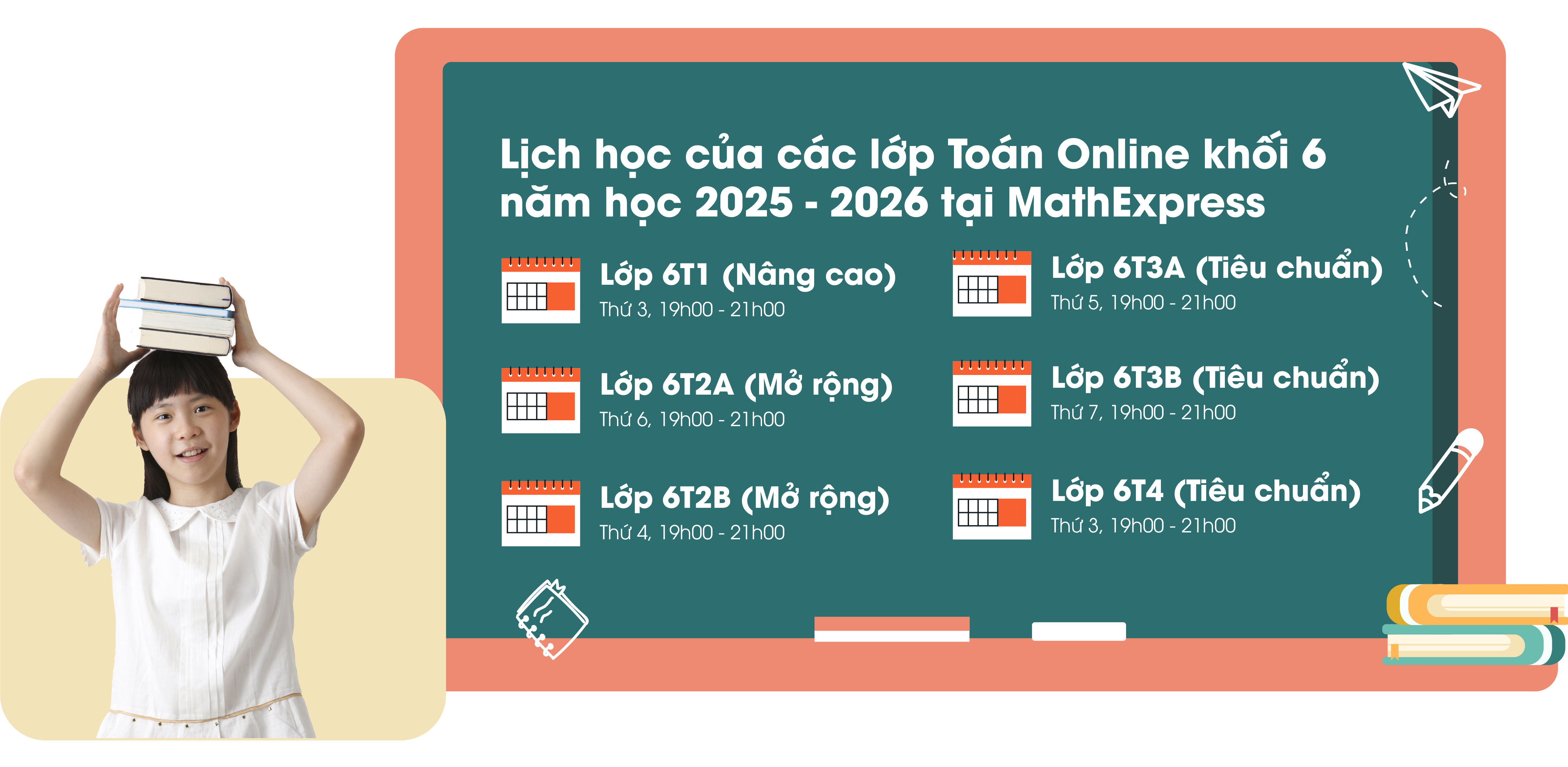Online khối 6