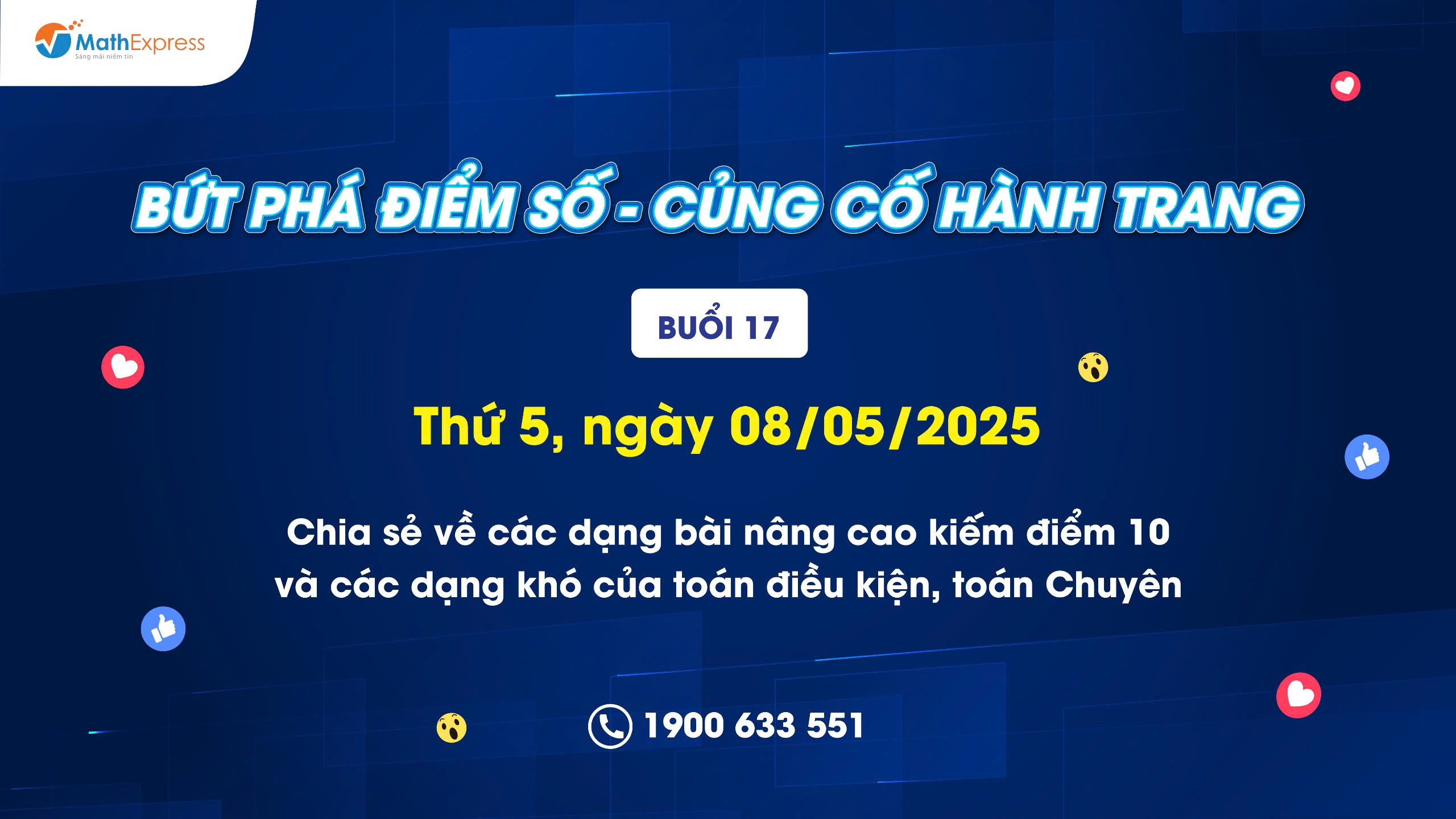 [Livestream số 17] Một số bài toán xác suất chọn lọc