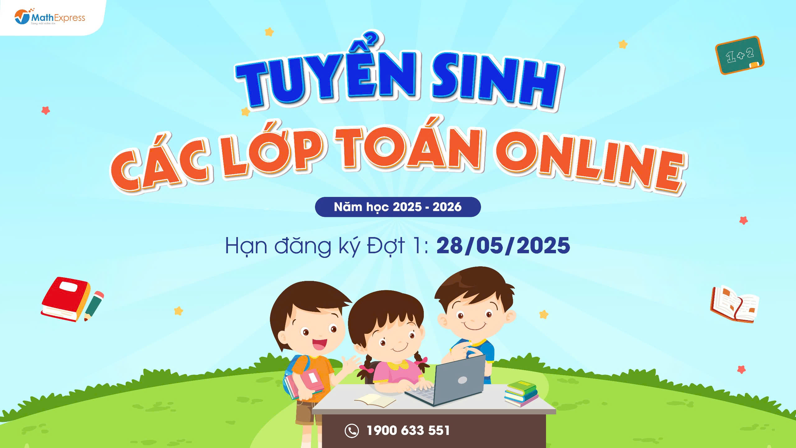 Thông tin tuyển sinh lớp online năm học 2025 - 2026