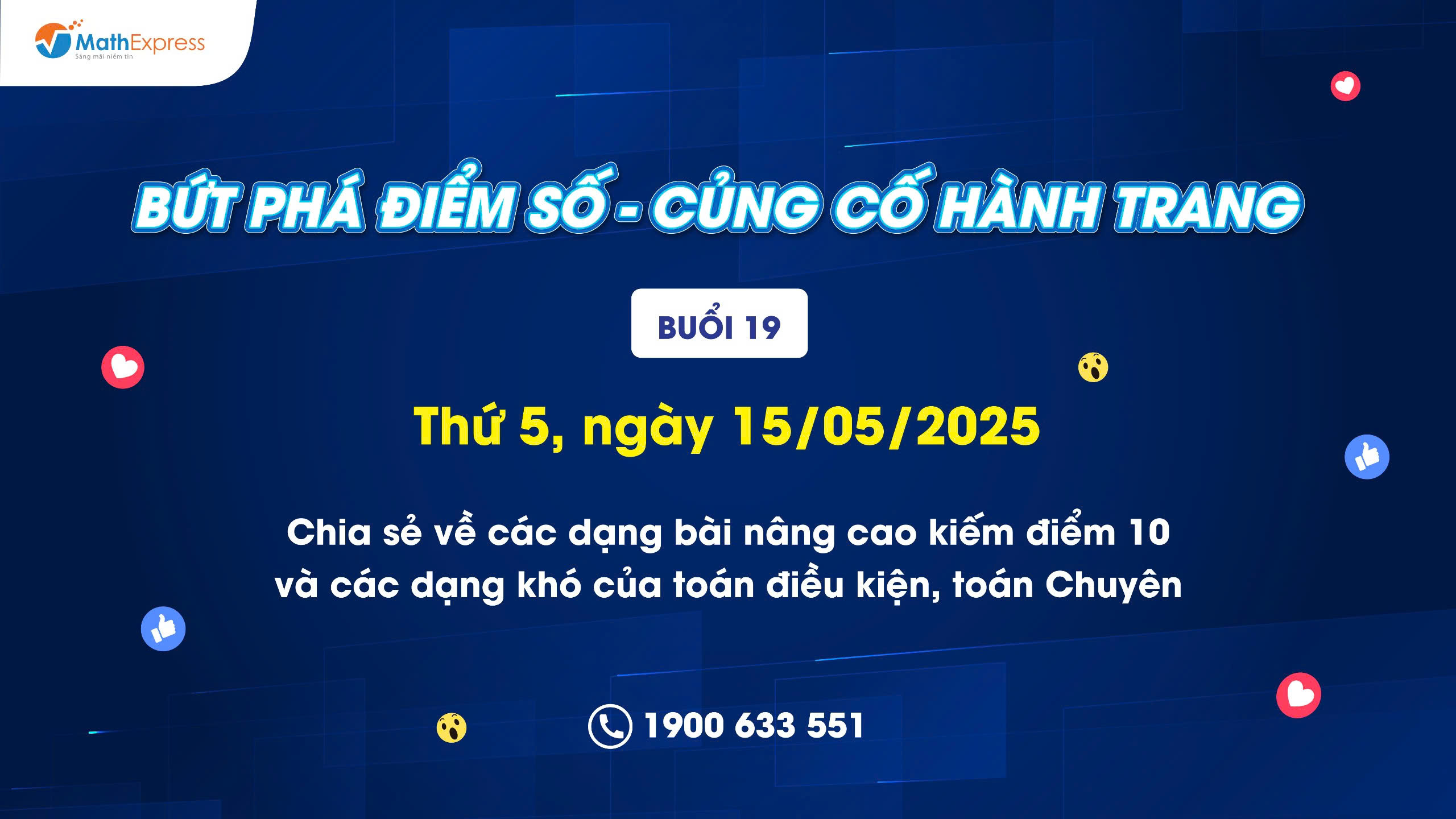 [Livestream số 19] Bất đẳng thức trên tập số nguyên