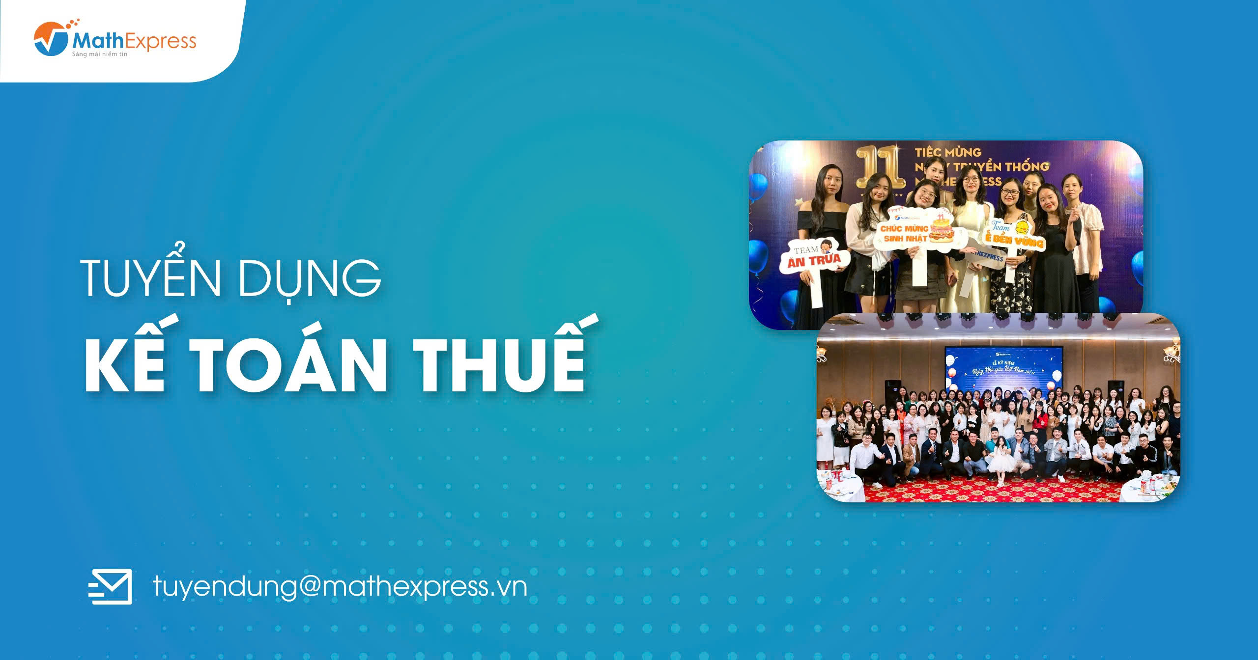 Tuyển dụng Kế toán Thuế