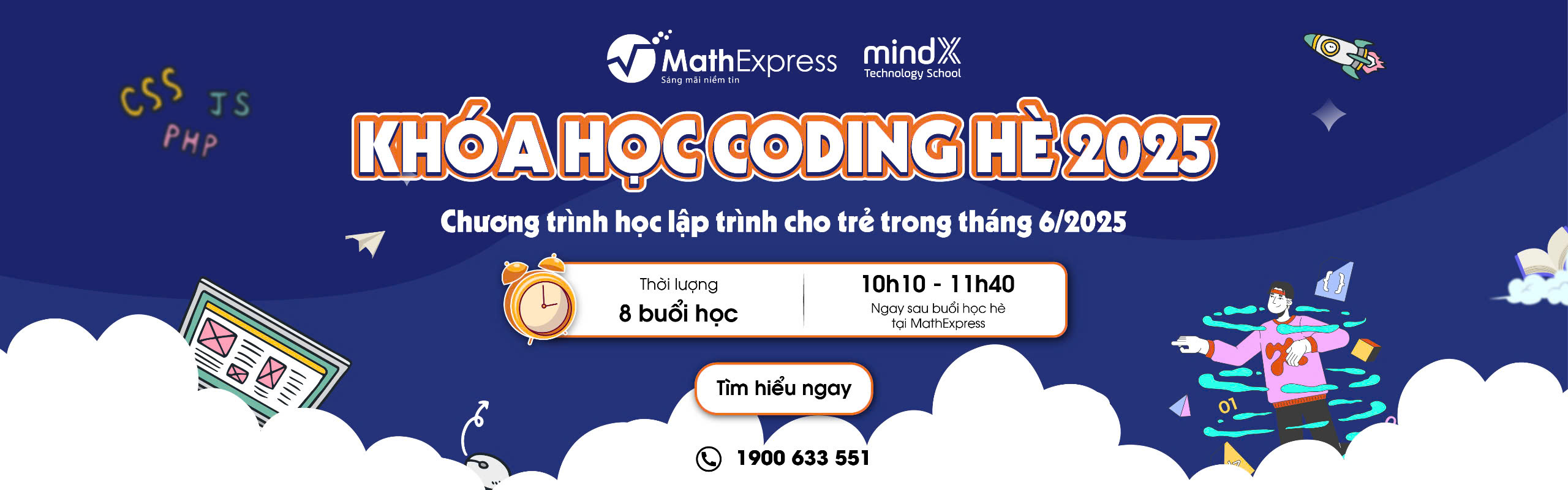 Khóa học coding hè 2025