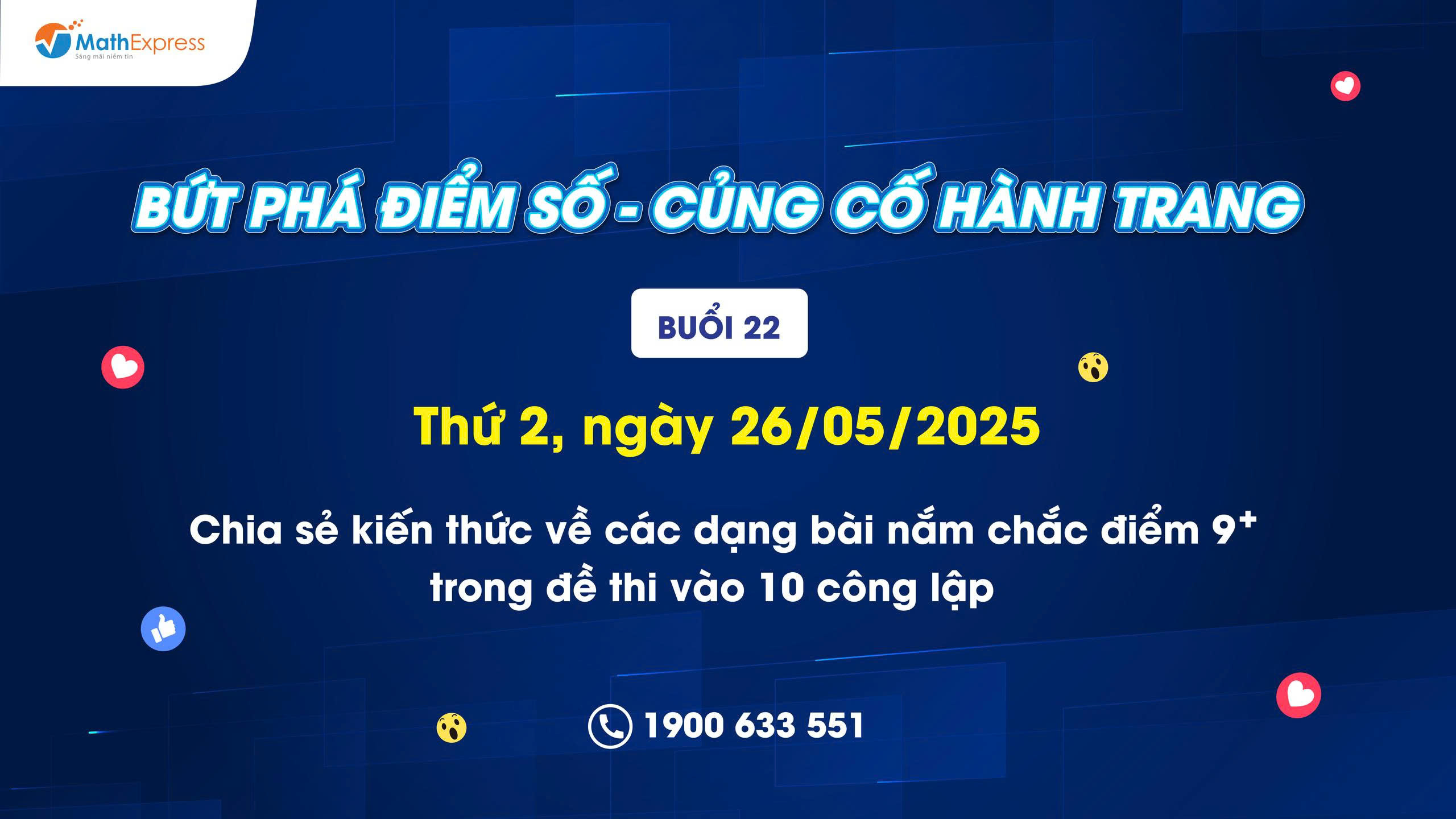 [Livestream số 22] Một số bài toán tìm giá trị nhỏ nhất của biểu thức hai biến