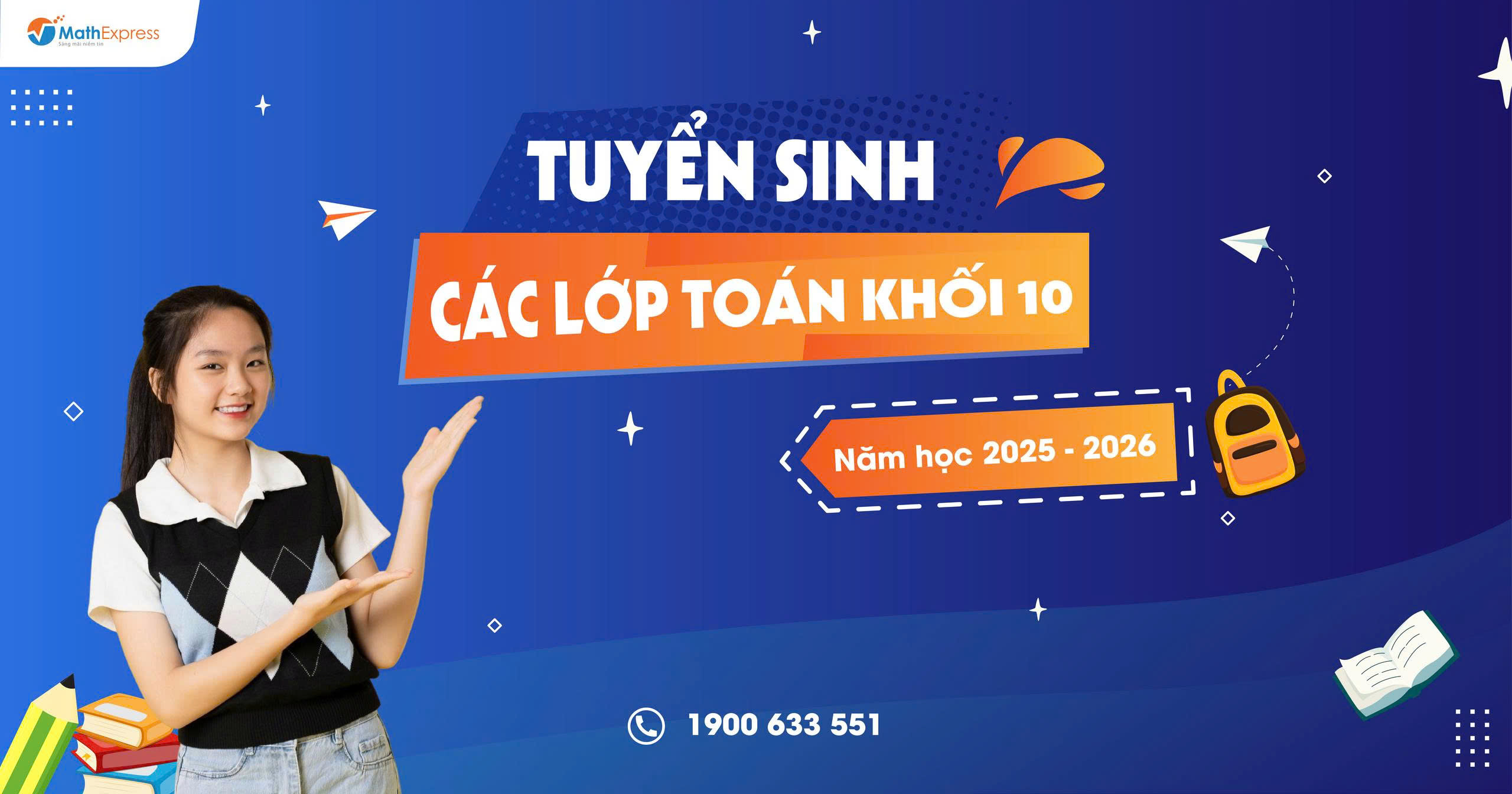 Tuyển sinh các lớp Toán THPT