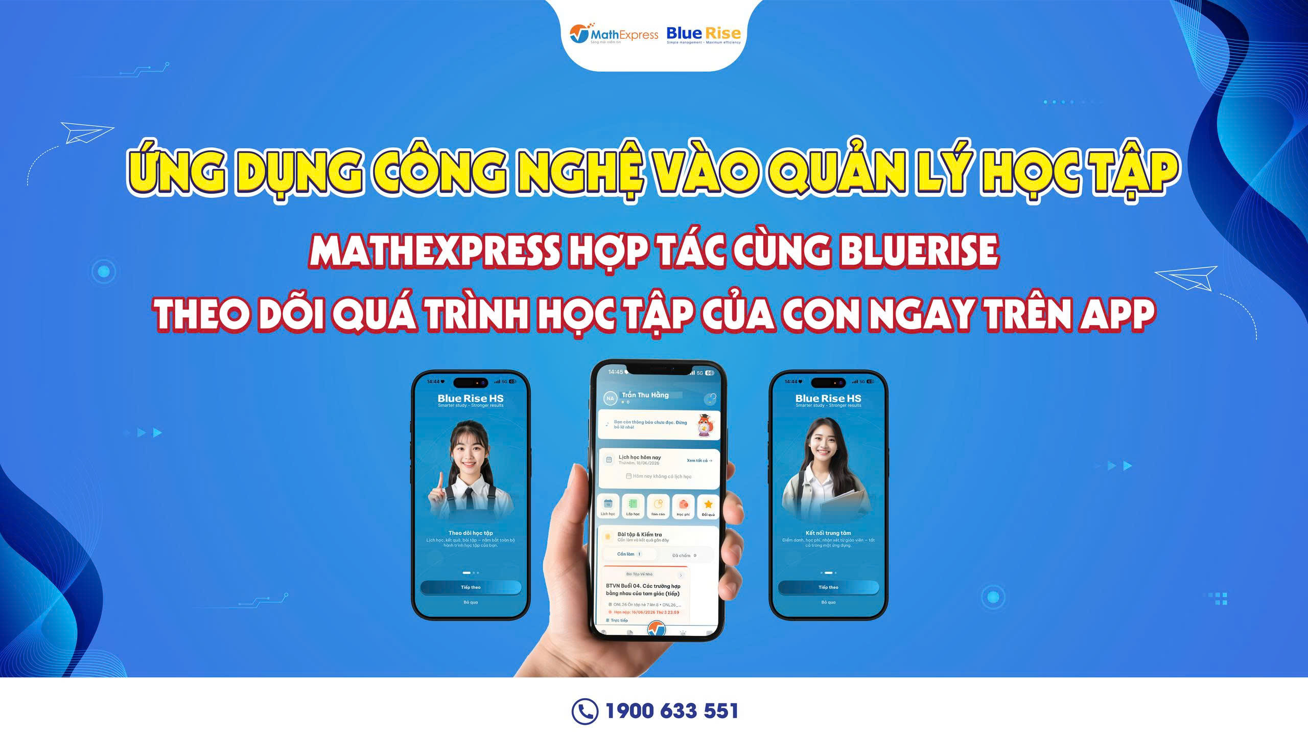 MATHEXPRESS HỢP TÁC CHUYỂN ĐỔI SỐ CÙNG BLUERISE
