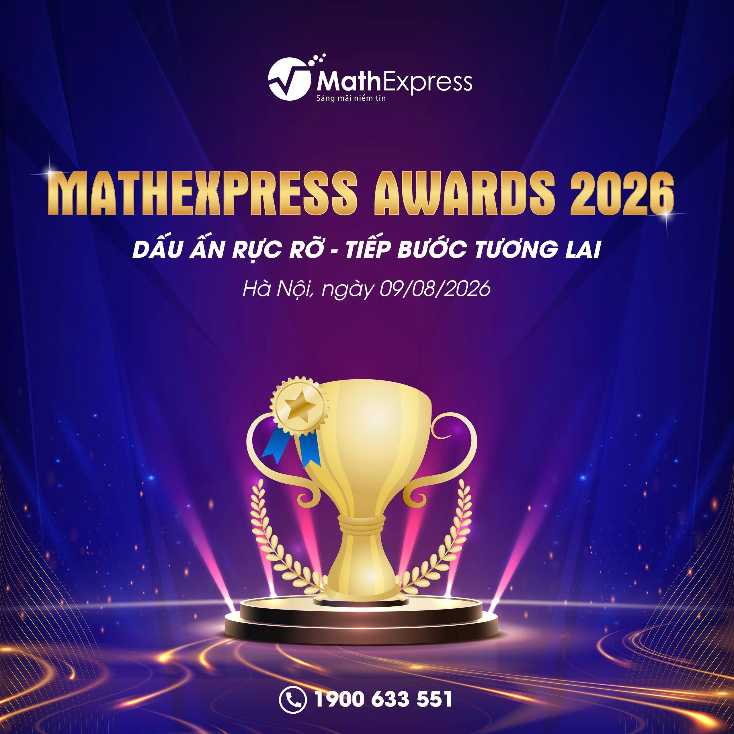 MathExpress Awards 2026: Dấu ấn rực rỡ - Tiếp bước tương lai