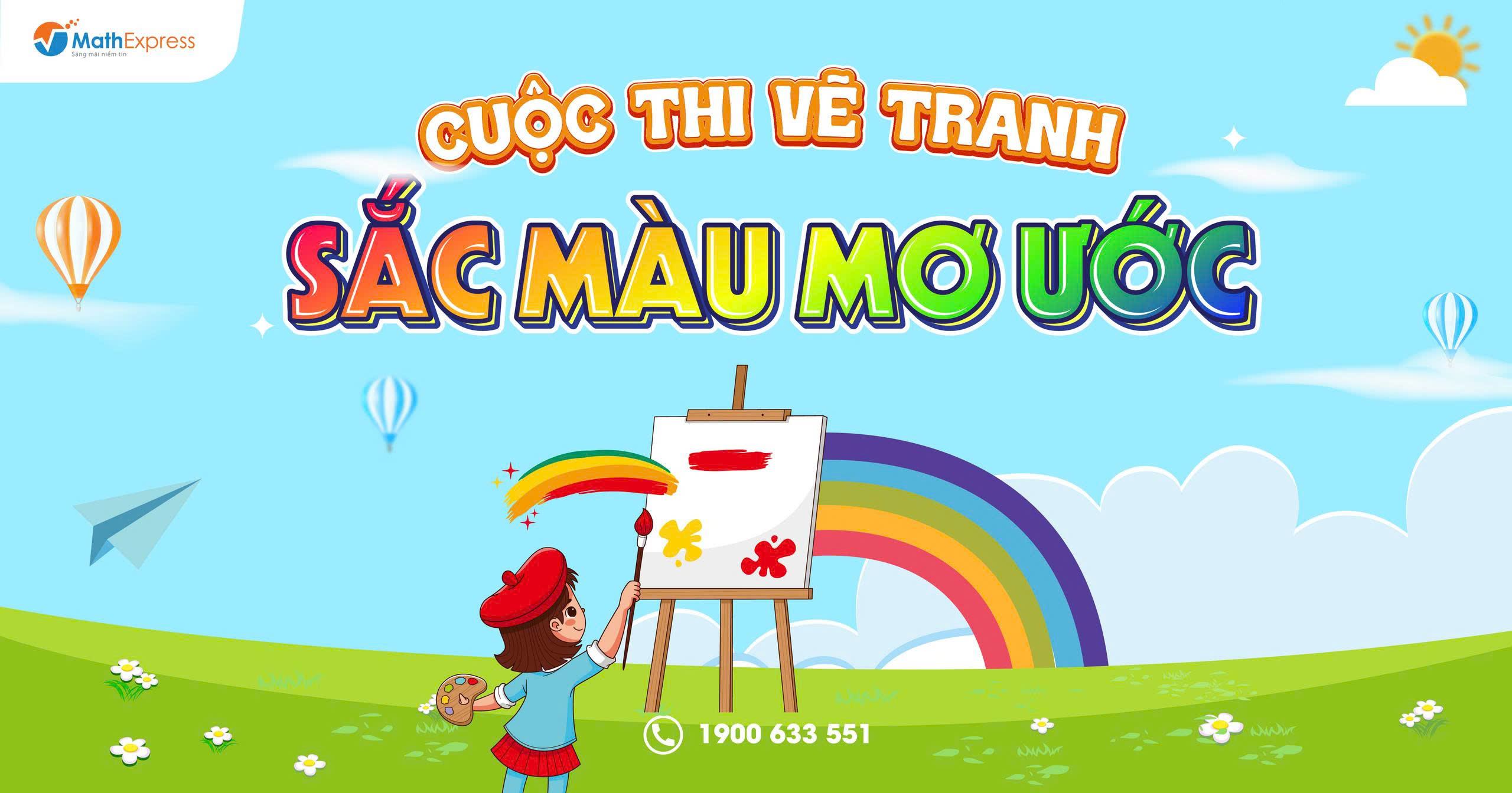 MathExpress công bố kết quả Cuộc thi vẽ tranh “Sắc màu mơ ước”